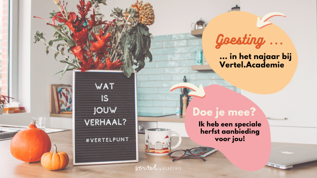 Herstactie schrijfcoaching ondernemers Vertelpunt